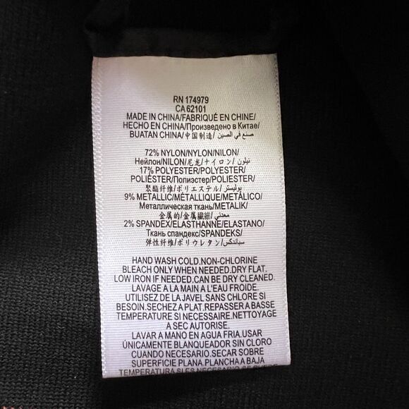 BCBG Holiday Cocktail Dress Purple Metallic Knit Sparkly Festive Bodycon - Picture 8 of 9